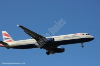 British Airways A321 G-EUXF