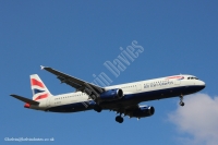 British Airways A321 G-EUXG