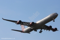 Virgin Atlantic A340 G-VWEB