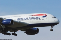 British Airways A380 G-XLEC