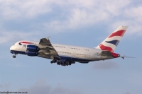 British Airways A380 G-XLEF