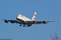 British Airways A380 G-XLEJ