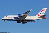 British Airways A380 G-XLEJ