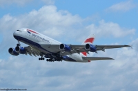 British Airways A380 G-XLEK