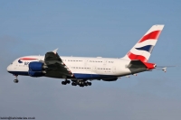 British Airways A380 G-XLEL