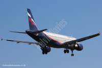 Aeroflot A320 VP-BQU