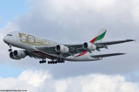 Emirates A380 A6-EOE