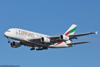 Emirates A380 A6-EOU