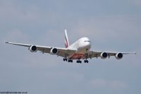 Emirates A380 A6-EUY