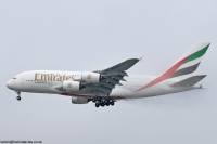 Emirates A380 A6-EVL