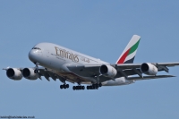 Emirates A380 A6-EVS