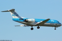 KLM Cityhopper Fokker 70 PH-KZR
