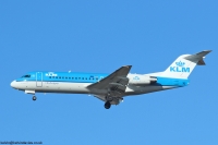 KLM Cityhopper Fokker 70 PH-WXD