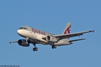 Qatar Airways A319 A7-CJB