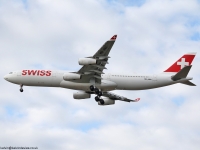 Swiss International A340 HB-JMA