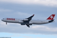 Swiss International A340 HB-JMH