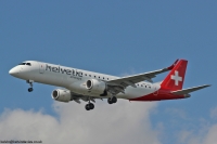 Helvetic Airways Emb190 HB-JVO