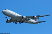 United Airlines 747 N104UA