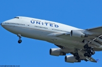 United Airlines 747 N104UA