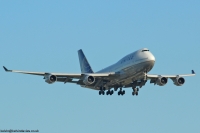 United Airlines 747 N105UA