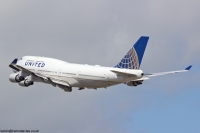 United Airlines 747 N107UA