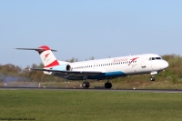 Austrian Airlines Fokker F100 OE-LVC