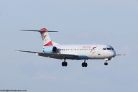 Austrian Airlines F100 OE-LVJ