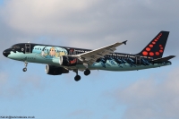 Brussels Airlines A320 OO-SNB