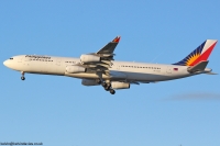 Philippine Airlines A340 RP-C3437