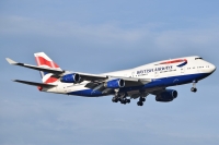G-CIVW British Airways B747