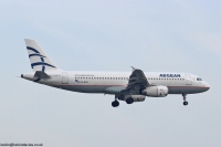 Aegean Airlines A320 SX-DVN