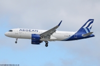 Aegean Airlines A320 NEO SX-NED