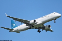 Montenegro Airlines Embraer 195 4O-AOC