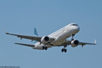Montenegro Airlines Embraer 195 4O-AOB