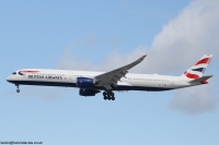British Airways A350 G-XWBA