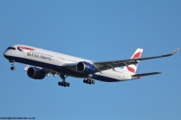 British Airways A350 G-XWBE