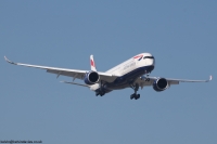 British Airways A350 G-XWBK