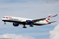 British Airways A350 G-XWBO
