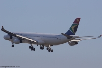 South African Airways A340 ZS-SXB