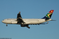 South African Airways A330 ZS-SXU