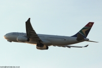 South African Airways A330 ZS-SXV