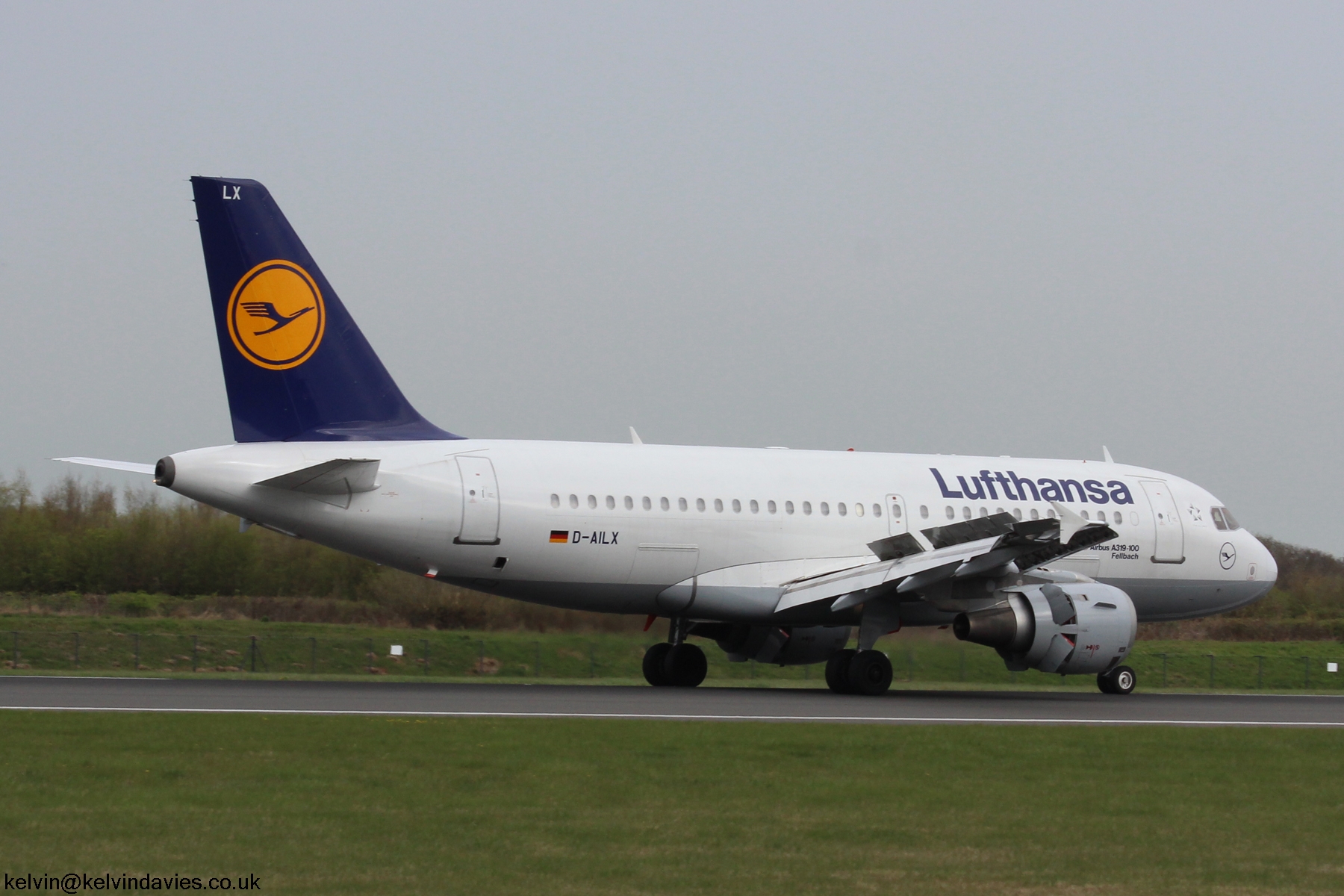 Lufthansa A319 D-AILX