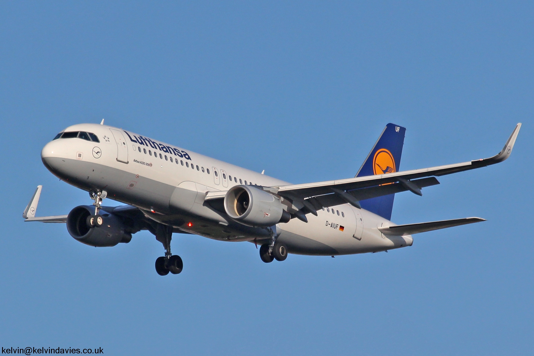 Lufthansa A320 D-AIUF