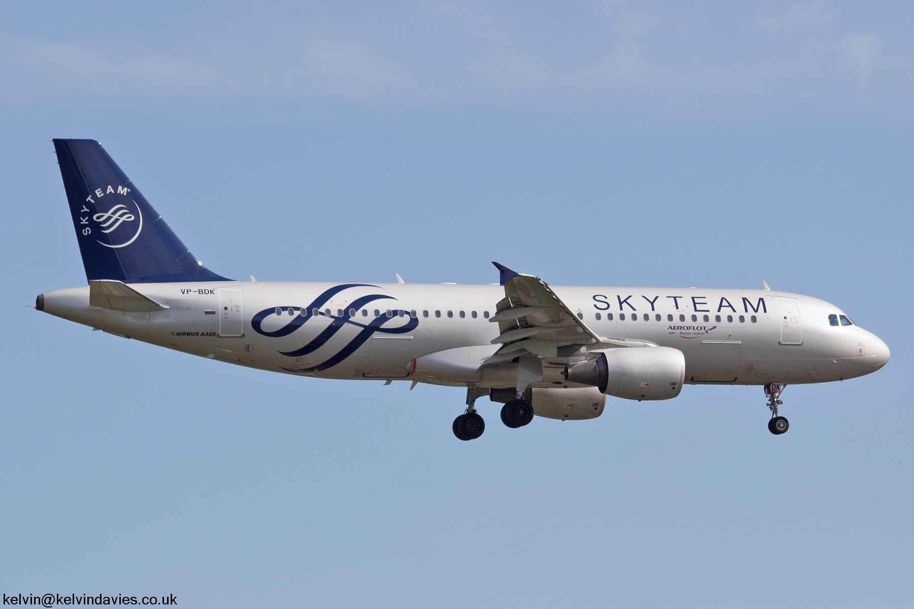Aeroflot A320 VP-BDK