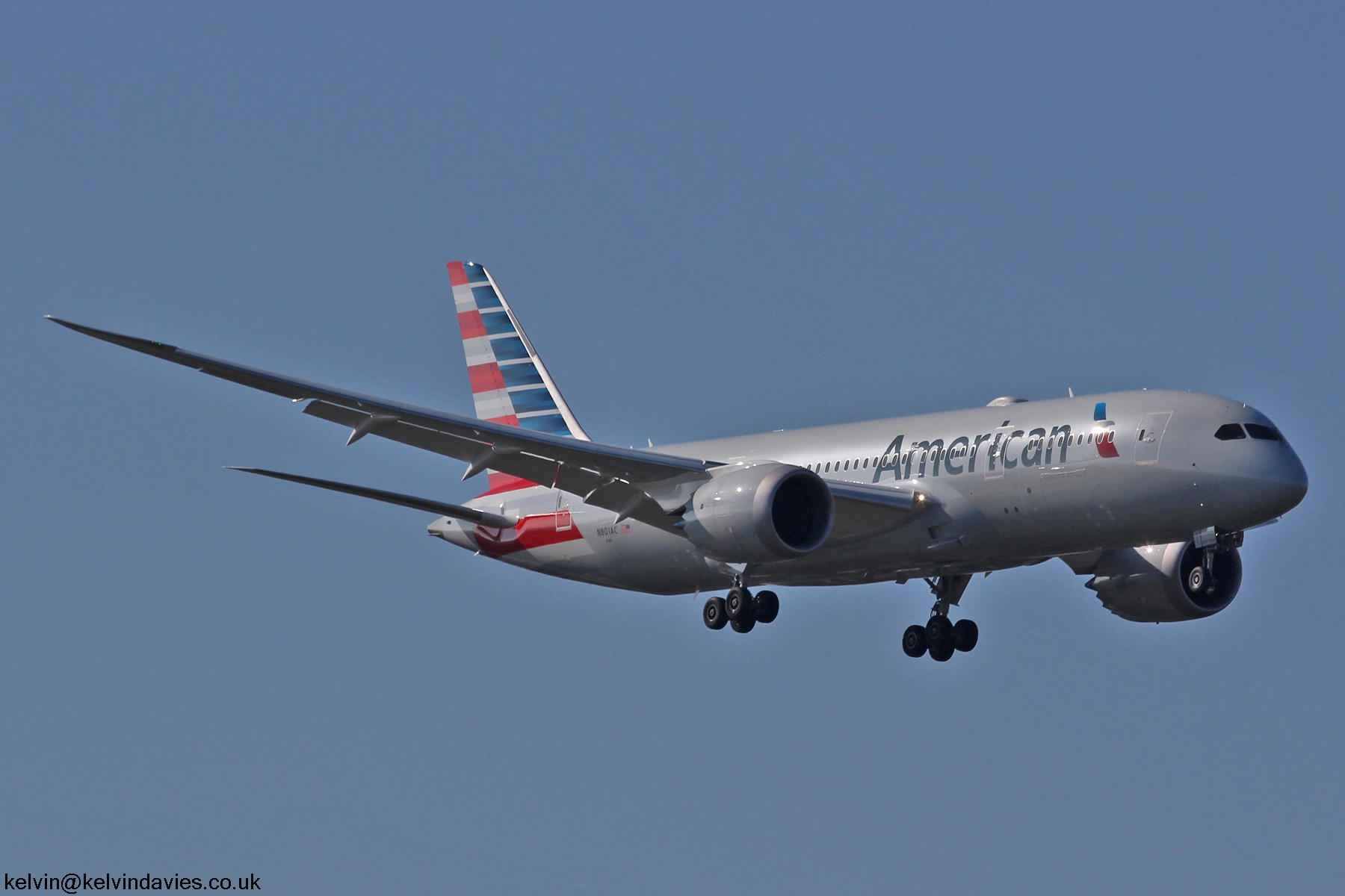 American Airlines 787 N801AC