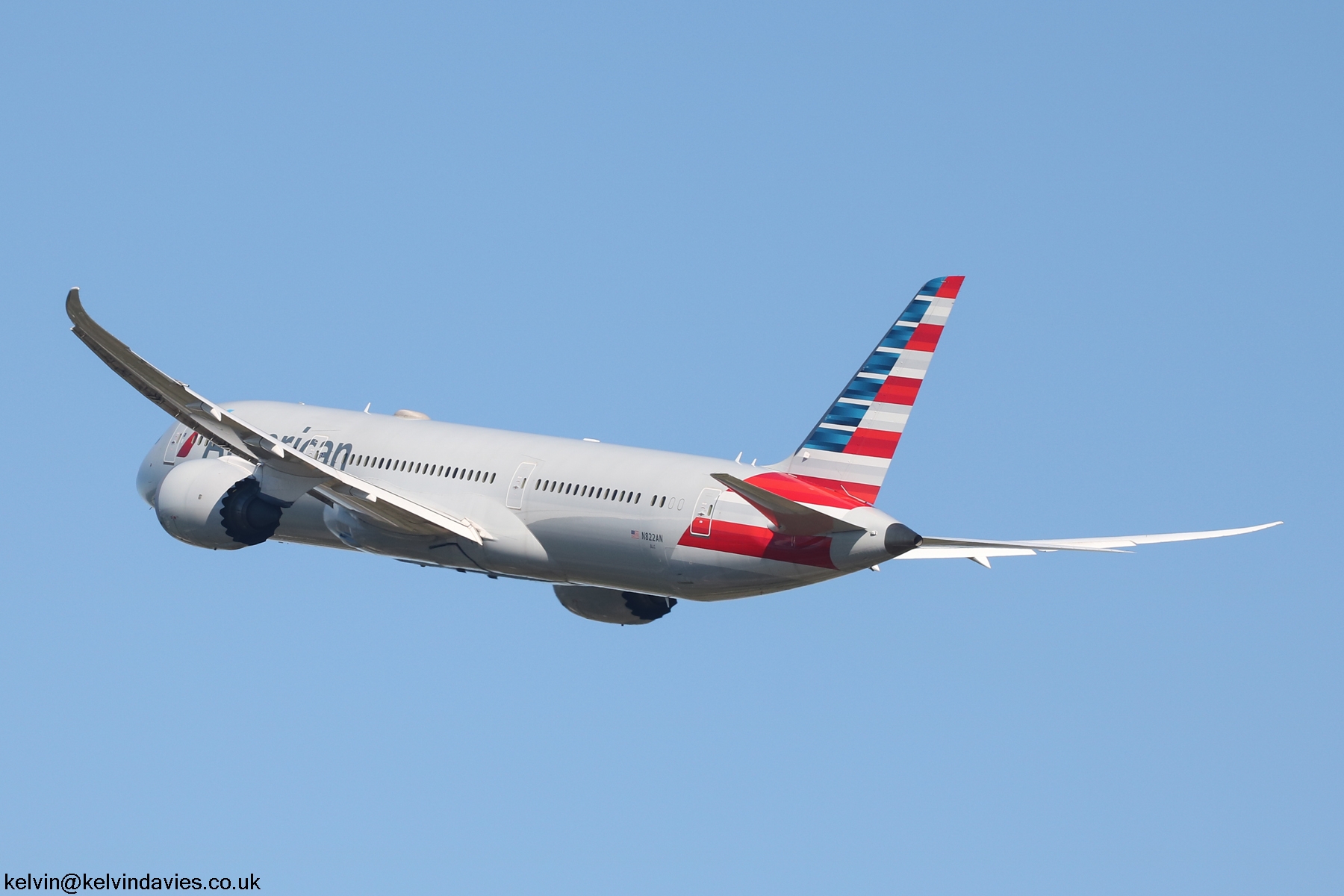American Airlines 787 N822AN