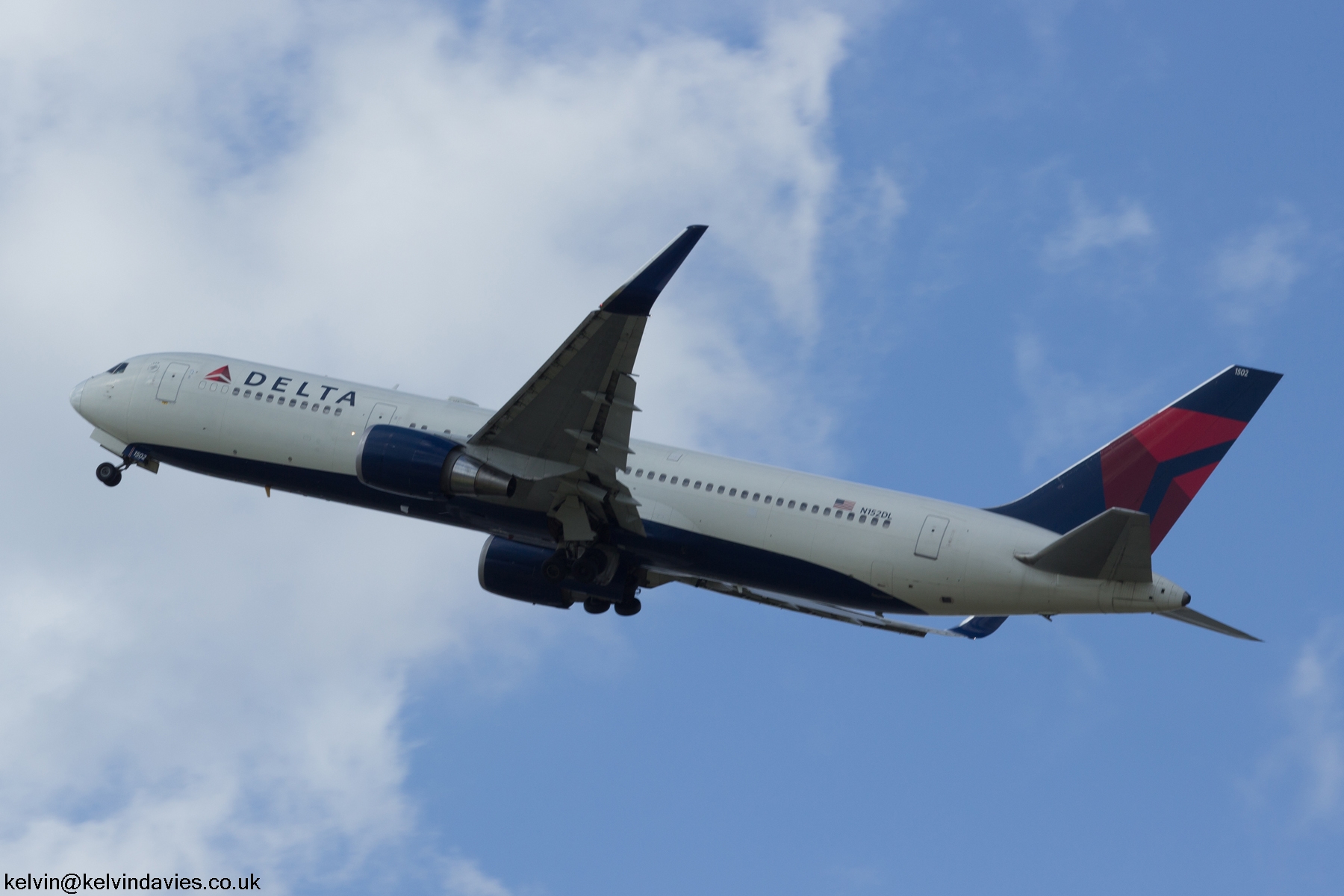 Delta Airlines 767 N152DL