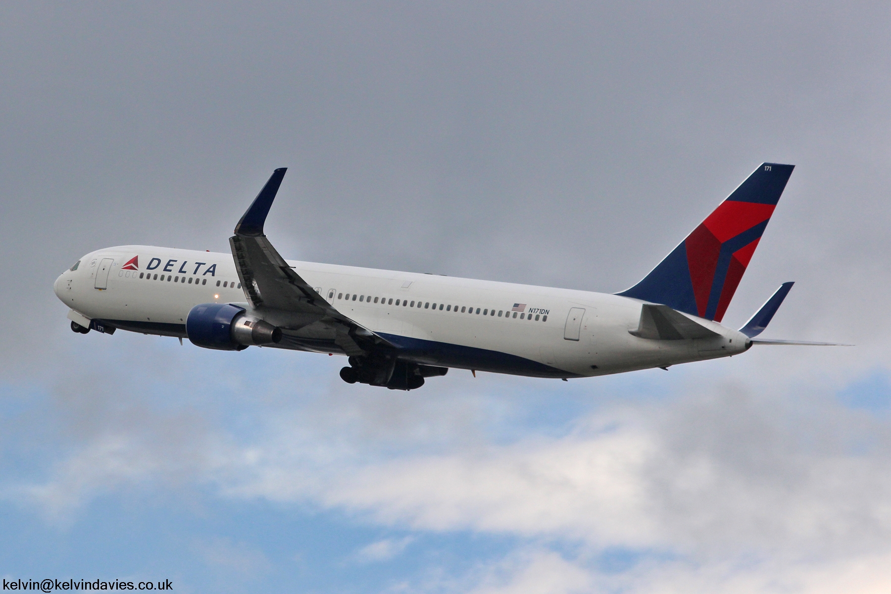 Delta Air Lines 767 N171DN