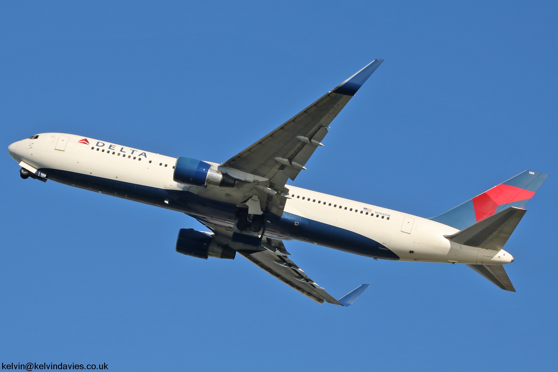 Delta Air Lines 767 N188DN