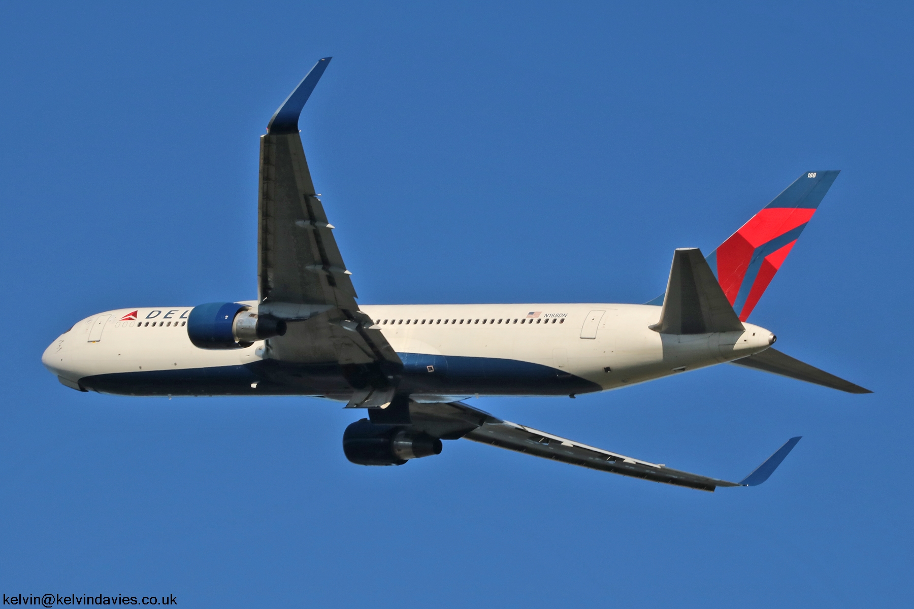 Delta Air Lines 767 N188DN